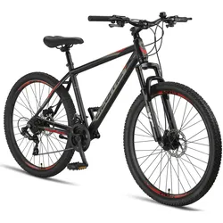 Licorne Bike Guide Premium Mountainbike in 20, 24 und 26 Zoll - Fahrrad für Mädchen, Jungen, Herren und Damen - Shimano 21 Gang-Schaltung, Kinderfahrrad, Kinder