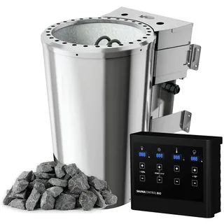 Suleno® BIO-SAUNAOFEN SALO 3,6kW 230V Saunasteine Energiesparofen Sauna