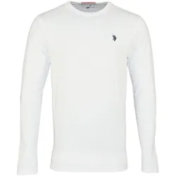 U.S. POLO Longsleeve Langarmshirt mit Rundhalsausschnitt R-Neck