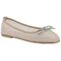 VAN HILL Damen Klassische Ballerinas in Beige