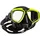 Scubapro Zoom Rental MASK, Black/Jaune