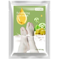 Fuß Fußmaske Peeling Sockenmaske Baby Paar Peelingmaske Fußerneuerung 1 Hautpflege Fußpflege Balsam (White, One Size)