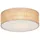 QAZQA Tromma 1 E27 rund beige