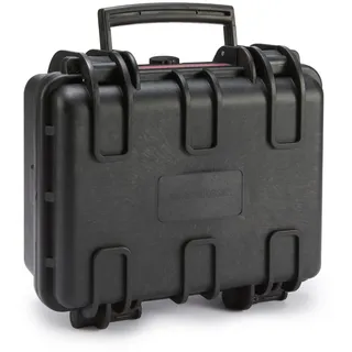 Amazon Basics Kleine Schützende Tragbare Harte Kameratasche mit Anpassbarem Passform-Schaumstoff für Drohnen, Kamera, Objektive und Zubehör, Wasserdicht, Stoßfest, 30.7 x 27 x 14.2 cm, Schwarz