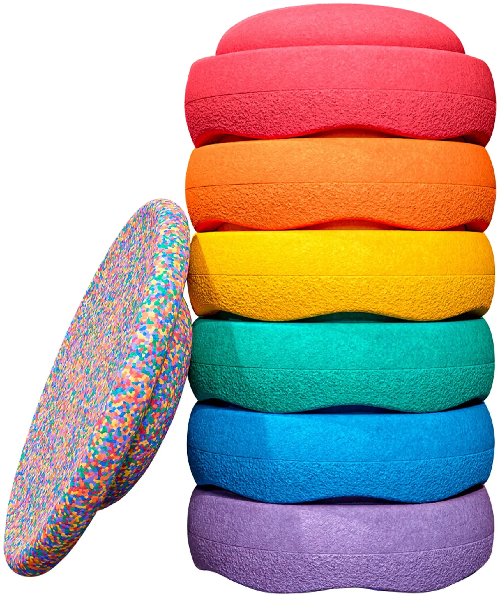 Stapelstein Rainbow Set, mehrfarbig