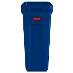 Rubbermaid Abfalleimer Slim Jim®, 60 Liter 1971257 , Farbe: blau