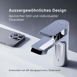 AM.PM Wasserhahn Bad Chrom Waschtischarmatur Bad Armatur Mischbatterie Waschbeckenarmatur Einhebelmischer Badezimmer