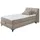 ed exciting design Boxbett / Polsterbett 120 x 200 cm mit Bettkasten und Stauraum im Kopfteil