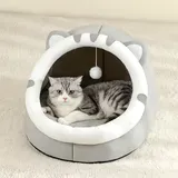 Warmes Katzenbett & Hundehöhle - Kuschelige Schlafmatte für Haustiere