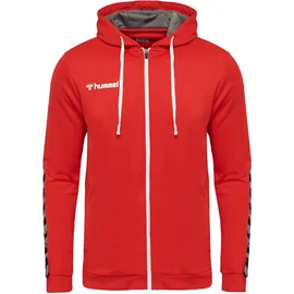 hummel Herren hmlAUTHENTIC Poly Zip Hoodie, True Red, S