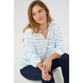 Kaffe Langarmbluse KAedita Blau 36