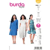 Burda Schnittmuster 6821 Damen kurzes Sommer Kleid Gr. 34-46