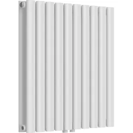neu.haus Designheizkörper Nore 600 x 600 mm 800 W weiß Mittelventil