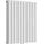 neu.haus Designheizkörper Nore 600 x 600 mm 800 W weiß Mittelventil