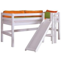 RELITA Spielbett Eliyas 90 x 200 cm Buche massiv weiß