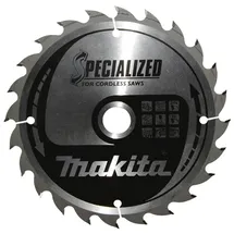 Makita Sägeblatt Specialized 165x20mm 24 Zähne