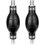 ETOPARS 2Stk 12mm Umfüllpumpe Handpumpe Vakuumpumpe Wasser Flüssigkeits Pumpe Birne Dieselpumpe Kraftstoffpumpe Öl Aquariumpumpe Förderpumpe Handsaugpumpe