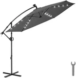 Tectake Artemis 300 x 300 cm Grau
