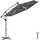 Tectake Artemis 300 x 300 cm Grau