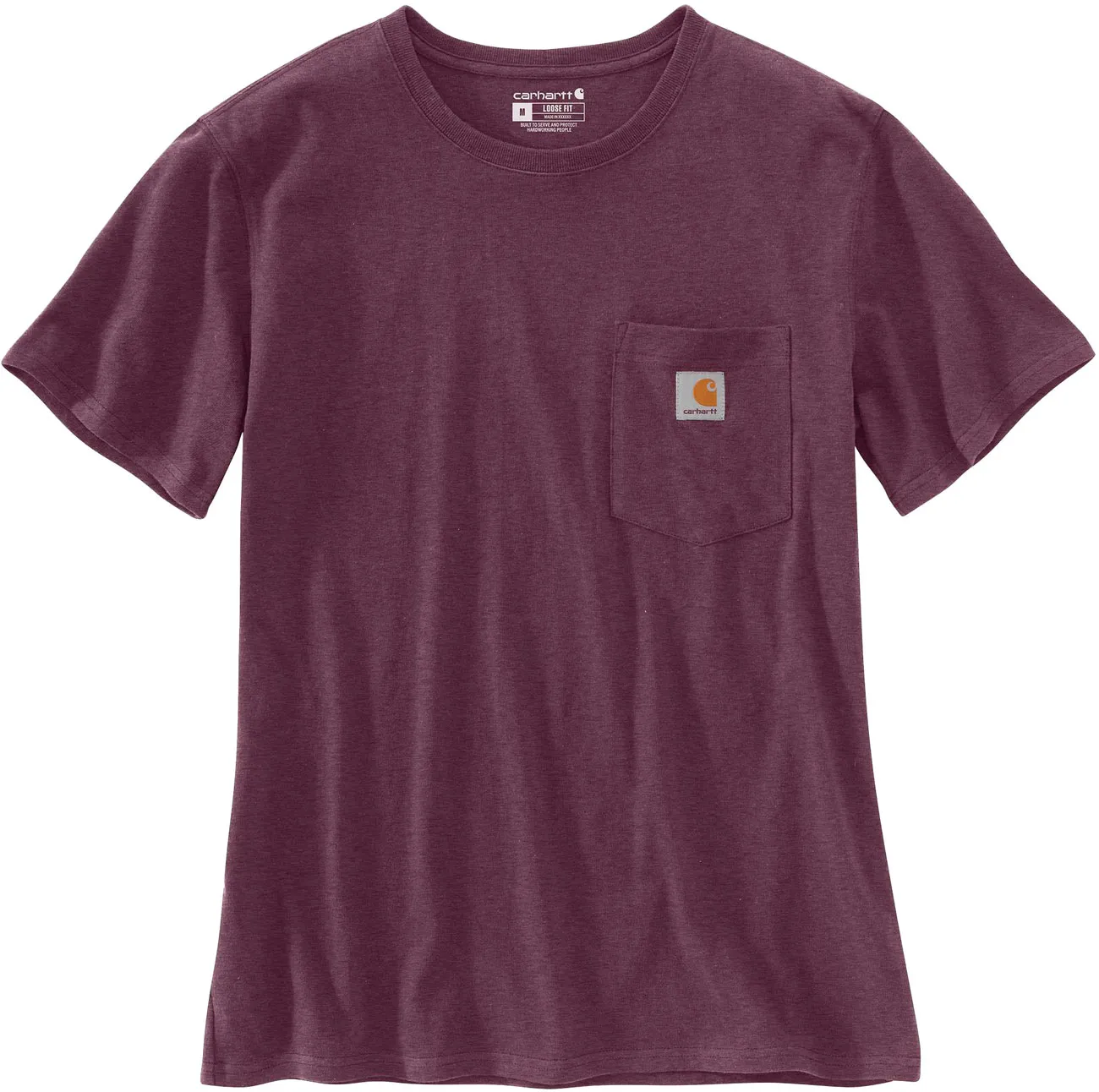 Carhartt Workwear Pocket, T-Shirt Damen - Dunkelrot (V27) - M