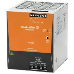 1St.Weidmüller PRO ECO3 480W 24V 20 Gleichstromversorgung, 480 W, 20 A @ 55