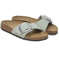 Birkenstock Madrid Big Buckle Nubuk Leather Pure Sage Schmale Weite Gr. EU 39 - 39 EU Schmal