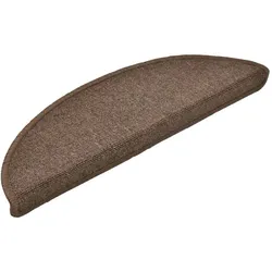 vidaXL Stufenmatten 10 Stk. 56x17x3 cm Kaffeebraun