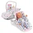 mga zapf creation Puppenautositz Babyschale Blumen rosa