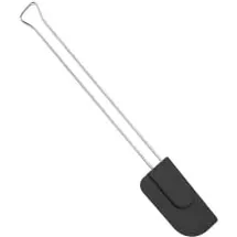 Metaltex Teigschaber, 252550000, Silikon mit Edelstahlgriff, 29cm