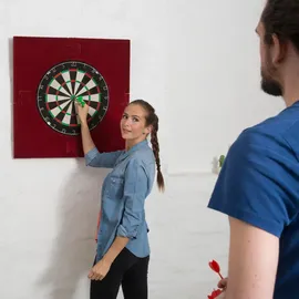 Relaxdays Dartscheibe Schutz R6 EVA 71 cm