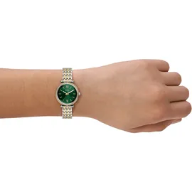 Fossil Carlie Damen 28MM Zweifarbige Edelstahluhr, ES5439