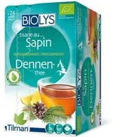 Biolys Tisane au sapin Sachet(S) Filtre(S) 24 pc(s)