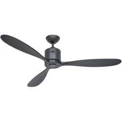 Deckenventilator Aeroplan Eco 132 - Lack Basaltgrau / Lack Schwarz - 313242
