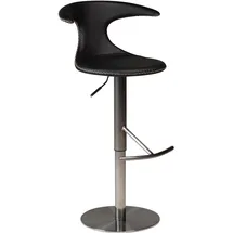 VCM Barhocker Flair 56 x 48 cm Schwarz