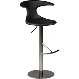 VCM Barhocker Flair 56 x 48 cm Schwarz