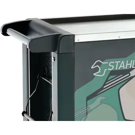 Stahlwille Werkstattwagen 7 Schubladen Edelstahl schwarz