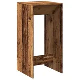 vidaXL Bartisch Altholz-Optik 51 x 50 x 103,5 cm Braun