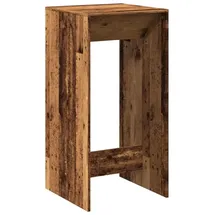 vidaXL Bartisch Altholz-Optik 51 x 50 x 103,5 cm Braun