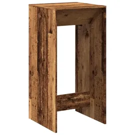 vidaXL Bartisch Altholz-Optik 51 x 50 x 103,5 cm Braun