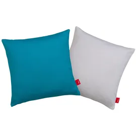 s.Oliver Fenja Renforcé türkis 200 cm x 200 cm + 2 x 80 x 80 cm + 2 x 40 x 40 cm