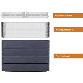 GARANTIA Ergo Quadro TurboPlus M 85 80 x 60 x 85 cm Braun