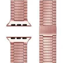 nalia Chronos Edelstahl-Armband für Apple Watch Magnet-Band Metallarmband - Stabil & Rostfrei Edelstahl Uhrenarmband, Kupfer