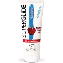 HOT Superglide Edible mit Aroma 75 ml Gleitmittel