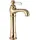 PaulGurkes Nostalgie Armatur Gold Lang Aufsatzwaschbecken