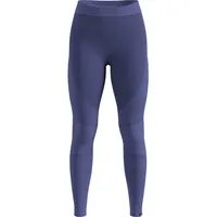 Odlo Seamless Performance Wool Long Damen Funktionsunterhose (Blau XS