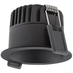 Ledvance Einbau-Downlight "SPOT DARKLIGHT DIM" 8W 927 36° Ø 81mm Schwarz (Lichtleistung einstellbar)