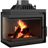 Kratki Kamineinsatz SIMPLE Gusseisen Schwarz