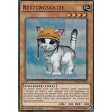 DUSA-DE072 - Rettungskatze - Ultra Rare - Deutsch - im Set mit Ultrapro Toploader - Yugioh