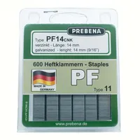 Prebena PF14CNK-B Heftklammern im Blister verzinkt