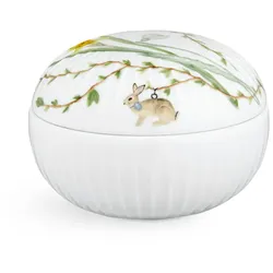 Kähler Design - Hammershøi Bonbonniere Ostern, weiß mit Dekoration
